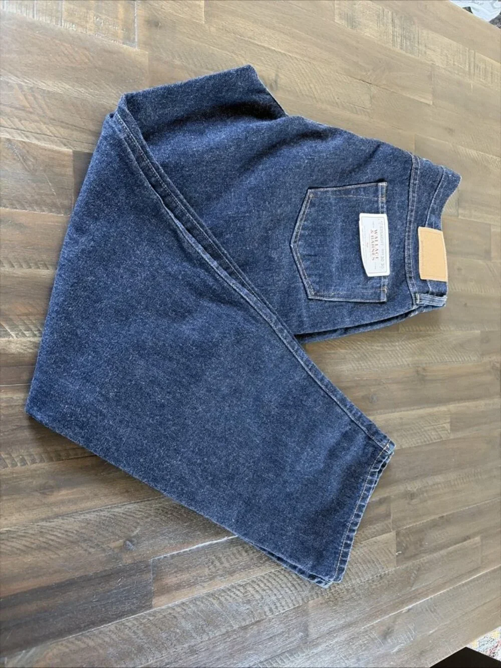 Wallace & Barnes straight-fit jean in Japanese selvedge denim J Crew 30x30 NWT